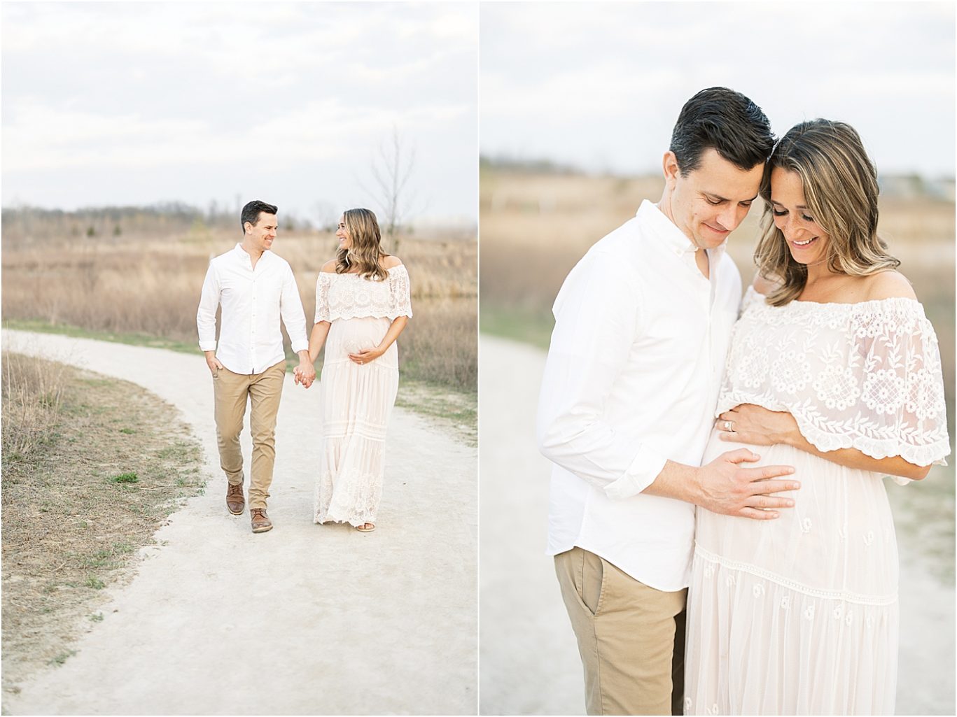 Outdoor maternity session in Broad Ripple Indiana. Photo by Lindsay Konopa Photography.