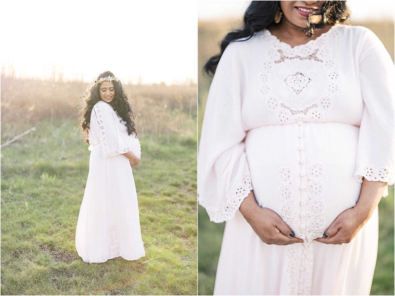 Outdoor maternity session in Fishers Indiana. Photo by Lindsay Konopa Photography.