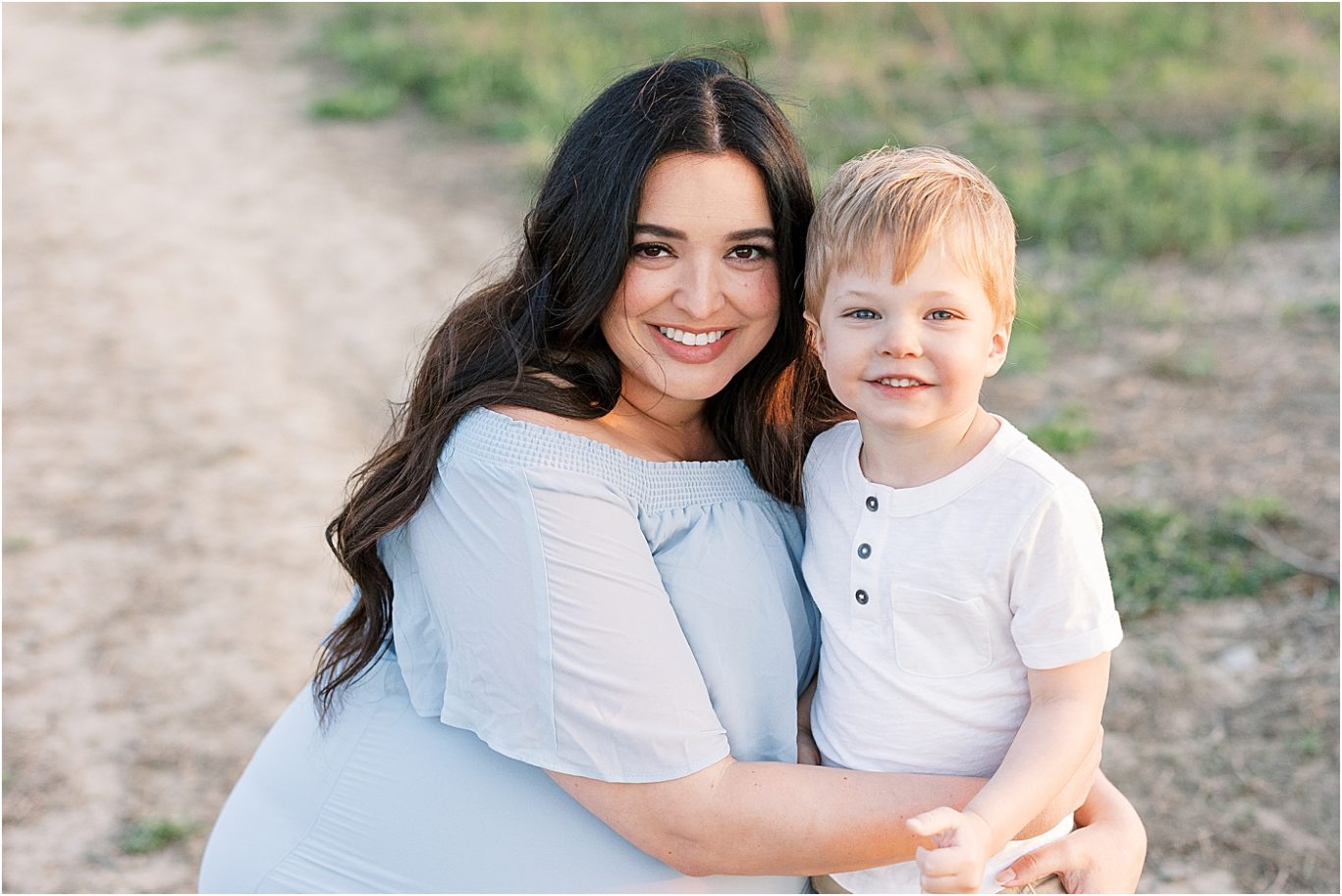 Mom and her oldest son | Lindsay Konopa Photography