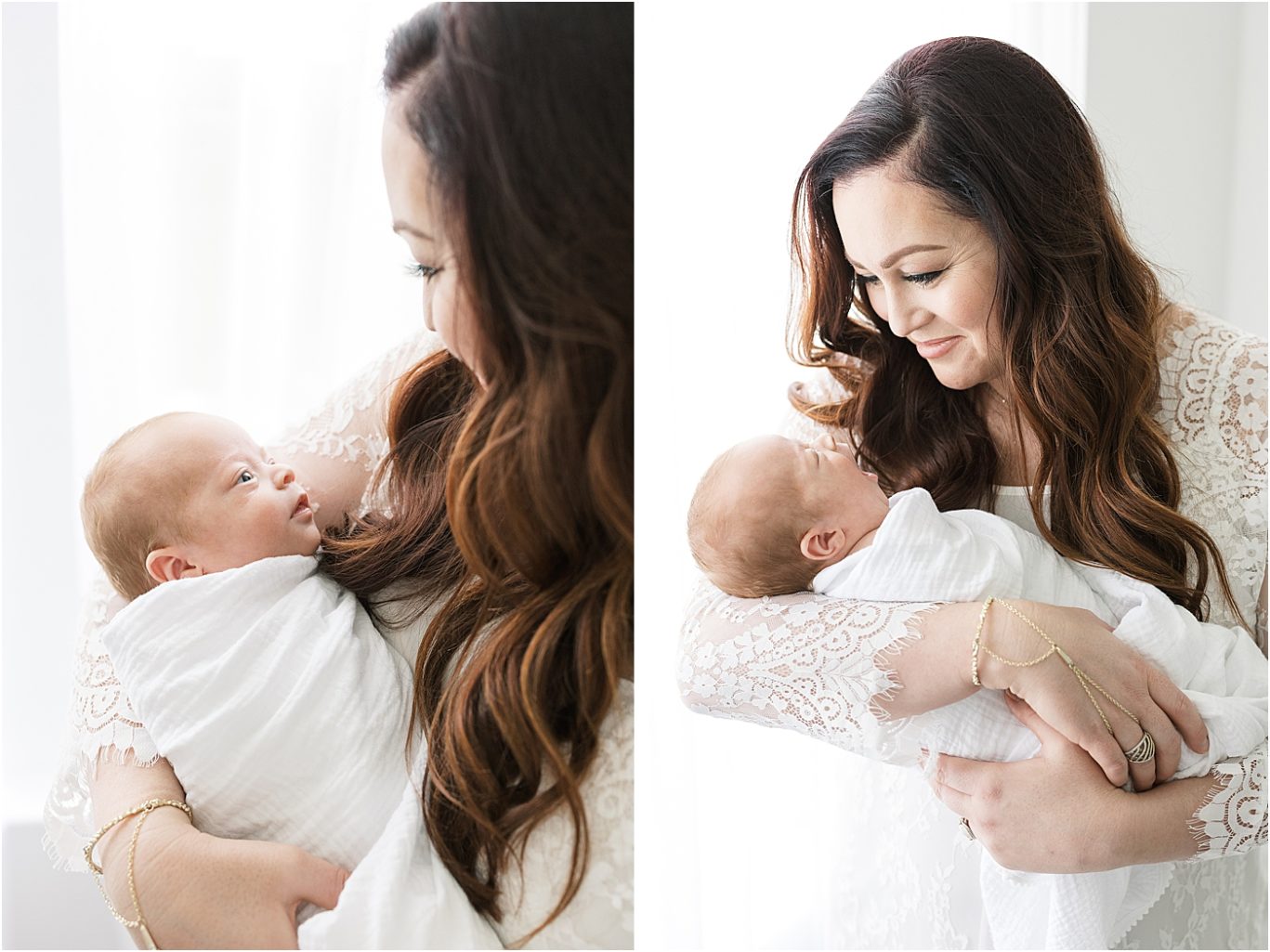Mom holding her baby boy. Photos by Lindsay Konopa Photography.