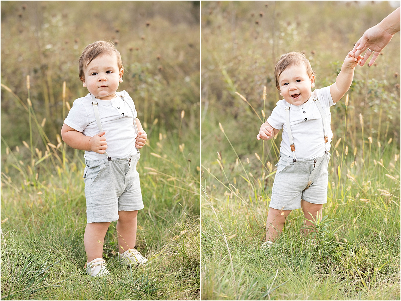 First birthday photoshoot for one year old little boy with Geist Family Photographer, Lindsay Konopa Photography.