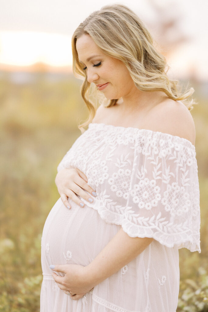 Maternity photoshoot in Carmel, IN